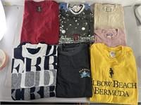 Group of t shirts including Gianfranco Ferre ,