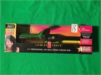 PROFESSIONAL GOLD CURLING IRON