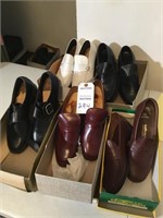 5 pairs men's shoes; size 9.5 (loafers)