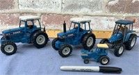 (4X) COLLECTIBLE FORD  TRACTORS