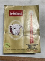 1960-62 The American Hereford Journals