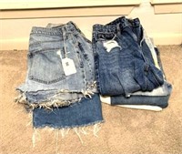 Ladies Demin Shorts and Jeans