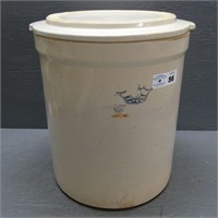 5 Gallon Stoneware Crock with Lid
