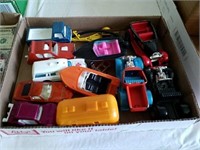 Assortment of collectible cars, trucks and boats
