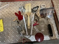 Mixed lot kitchen utensils Dunhill pipe cutter