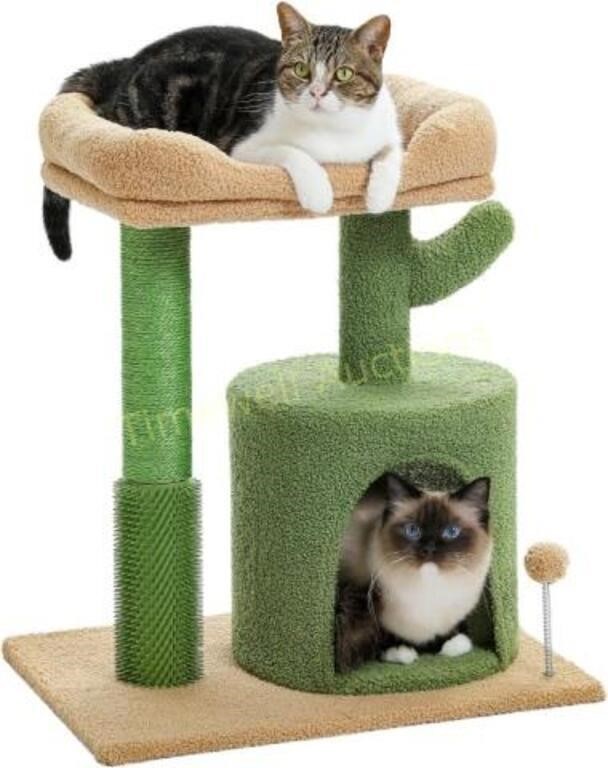 MUTTROS Cactus Cat Tree 24.8 for Indoor Cats