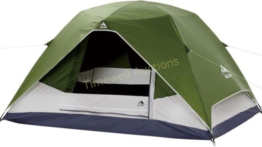 Camping Tent with Rainfly  2 Person Green