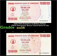 2006-2008 Zimbabwe (2nd Dollar ZWN) 10 Million Dol