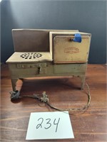 Antique Electric Empire Toy Stove, bad cord