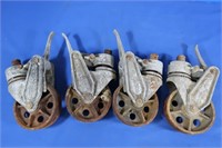 4 Casters for Scaffolding