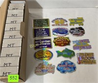 MT vending machine stickers approx. 20sets