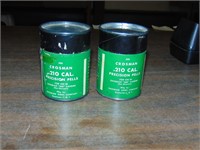 (2) Cans of Vintage Crosman Pellets