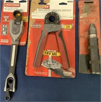 3 pcs Craftsman universal wrench,
