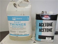 Paint Thinner (1.5 Gals) & Full Acetone