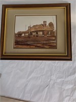 Flo Butler framed 1982 artwork and additional work