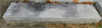 Granite headstone base: 16"W x 14.5"D x 6"H