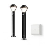 $80 Ring solar powered pathway lights