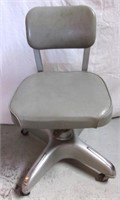1950's industrial steno office chair.