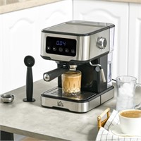 Espresso Machine 15-Bar Coffee Maker w/ Frother