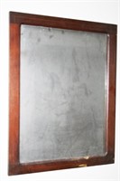 Wooden String Inlay Frame Looking Glass,