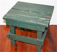 Wooden Green Plant Stand