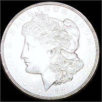 1921 Morgan Silver Dollar CLOSELY UNCIRCULATED