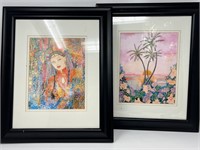 Pair of Framed Art Prints