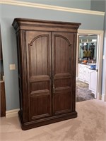 Armoire Two Doors, with Shelves & Drawers.