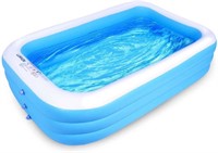 LUNVON INFLATABLE POOL INFLATABLE POOL 120 IN. X