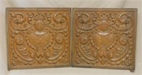 Heraldic Shield Carved Oak Panels.