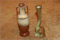 2 Frankoma Pottery Vases