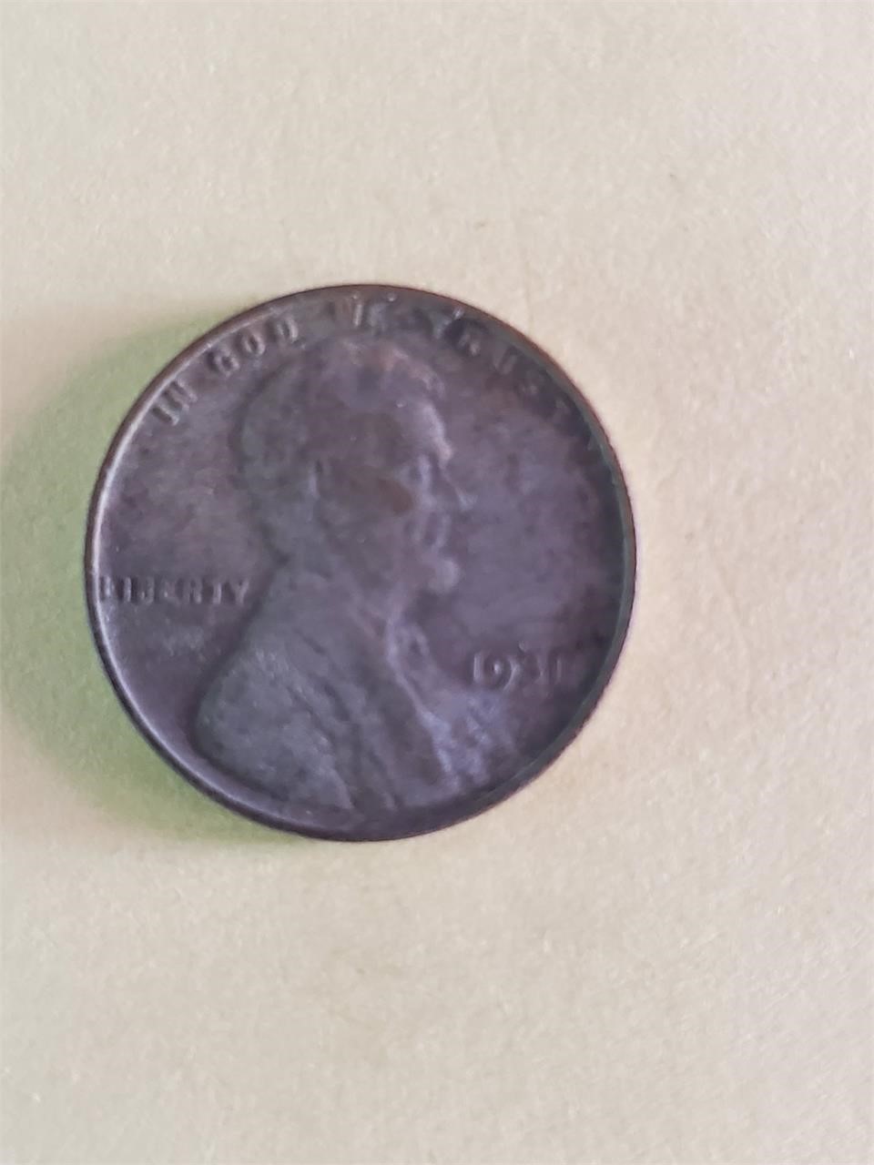 1931 Wheat Penny