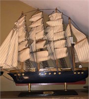 Sailing Ship Pamir Model 20” W x 17” H