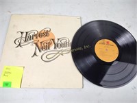 Neil Young harvest, cover has some color damage,