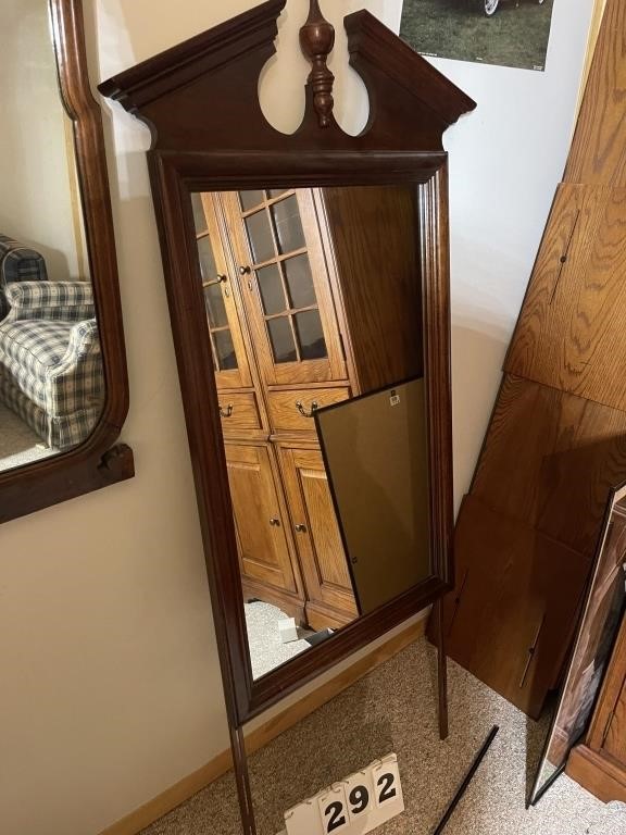 Wooden Dresser Mirror