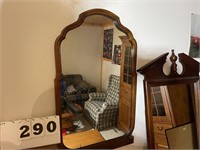 Wooden Dresser Mirror