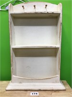 Antique White Book Shelf