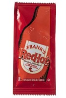 200Pcs 6.8ml Franks RedHot, Hot Sauce, Original,