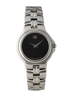 Movado Museum Black Dial Ss Women's Watch 26mm