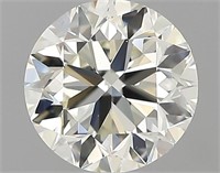 Gia Certified Round Cut .90ct Vs1 Diamond