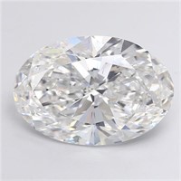 Igi Certified Oval Cut 10.31ct Vs2 Lab Diamond