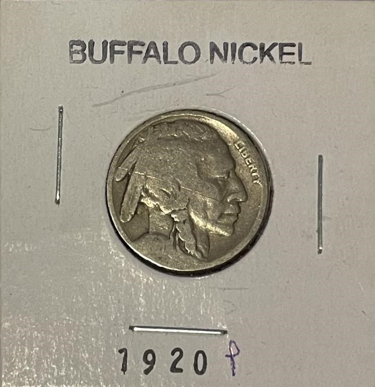 US 1920 Buffalo Nickel