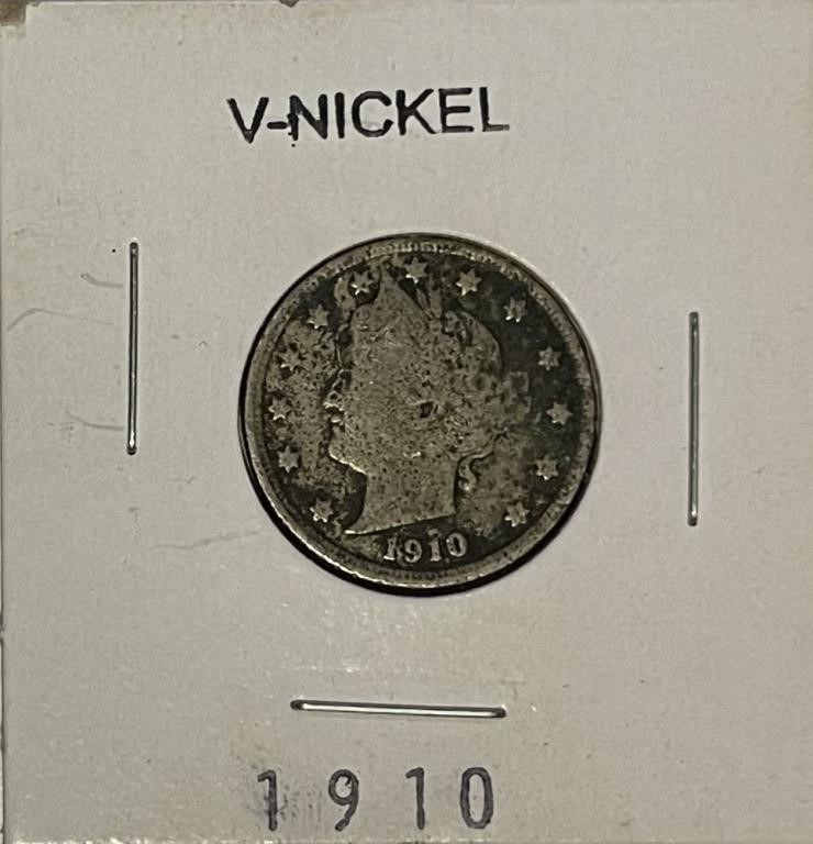 US 1910 V Nickel