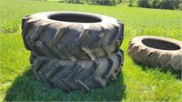 (2) 20.8x38 Tractor Tires