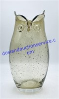 Glass Owl Vase (10”)