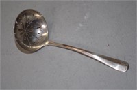 George V sterling silver sugar sifting spoon