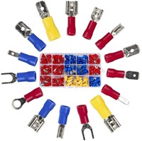 Crimp Electrical Connectors Insulated Spade Set