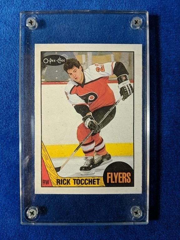 Rick Tocchet 1987 hockey card