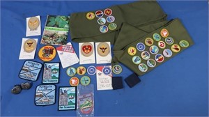 Vintage Scout Merit Badges & Sashes
