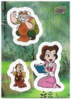 2018 Upper Deck Disney Sticker S3 Belle, Maurice,